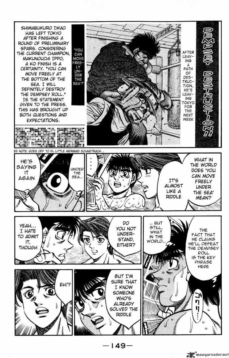 Hajime no Ippo: Fighting Spirit, Chapter 423 image 11